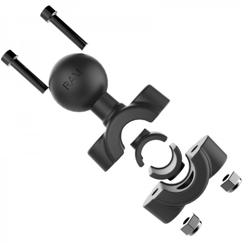 RAM MOUNTS Torque® Basis für kleine Schienen Ø 9,5 mm bis 15,9 mm - Größe B Kugel