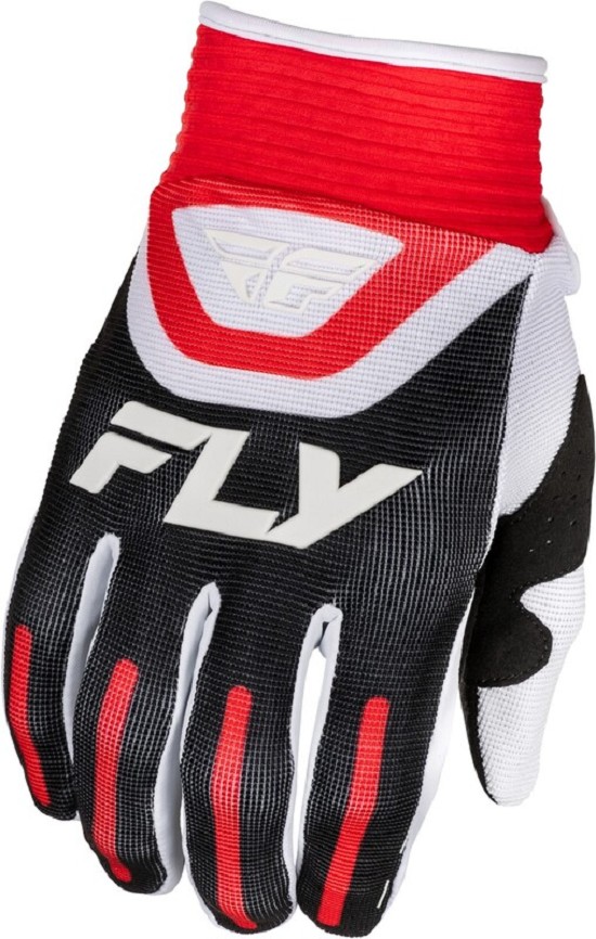 FLY RACING F-16 Handschuhe- Schwarz/Rot/Weiß