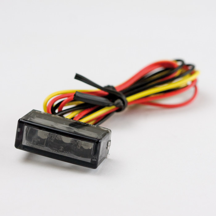 LED Einbaurücklicht Brick3 getönt
