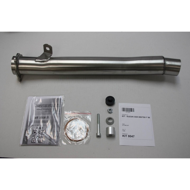 IXIL Hexoval Xtrem Endtopf - passend für Suzuki GSX 600 F - OS8047VSE
