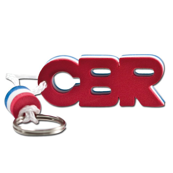 SCHLÜSSELANHÄNGER CBR ROT / WEISS / BLAU SCHLÜSSELANHÄNGER CBR ROT / WEISS / BLAU