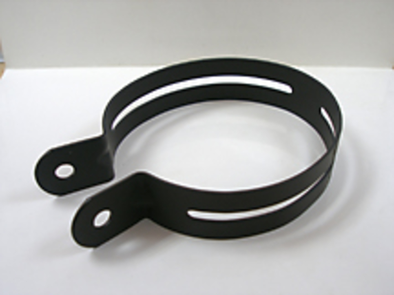 IXIL Auspuffschelle Edelstahl Schwarz, oval IXIL Auspuffschelle Edelstahl Schwarz, oval
