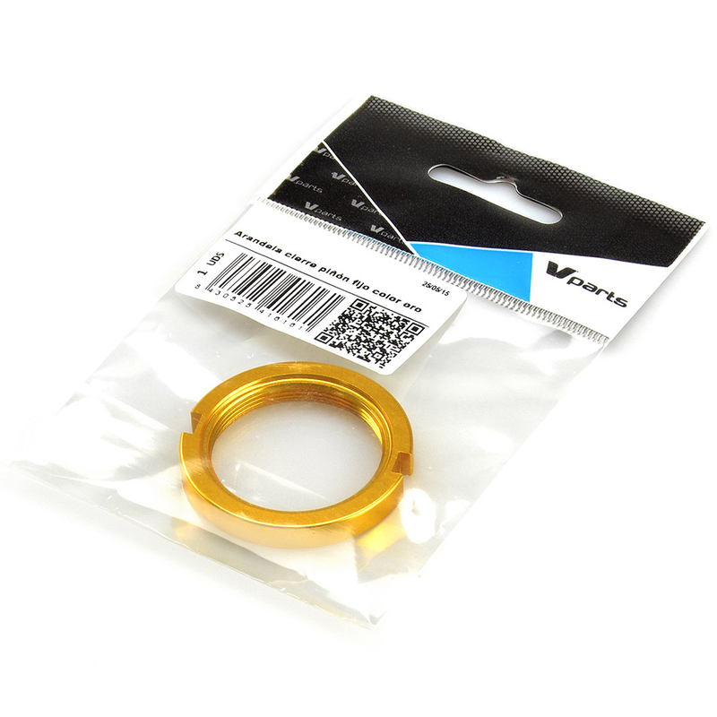 Fixie Sprocket Lockring EIGHTPER - Anodized gold