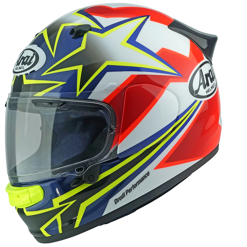 ARAI QUANTIC STAR & STRIPES Helm - Rot ARAI QUANTIC STAR & STRIPES Helm - Rot