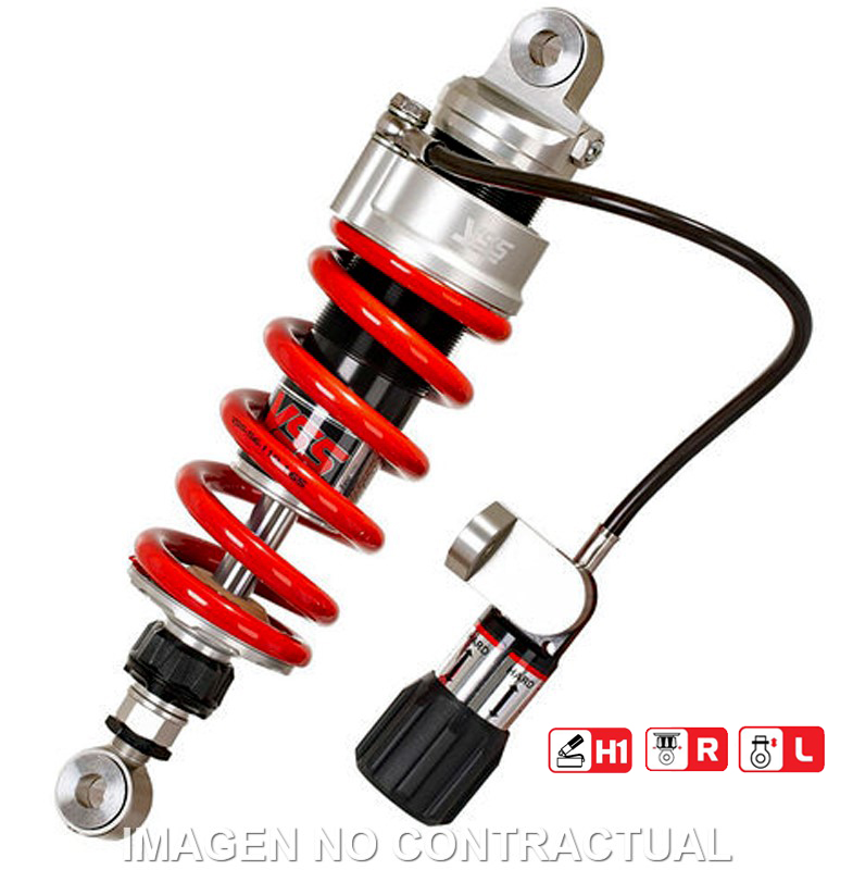 Federbein Z456-Serie Mono hinten passend für Honda CB 500 X (13-18), CBR 500 F/R (13-18) MZ456-310H1RL-33-85