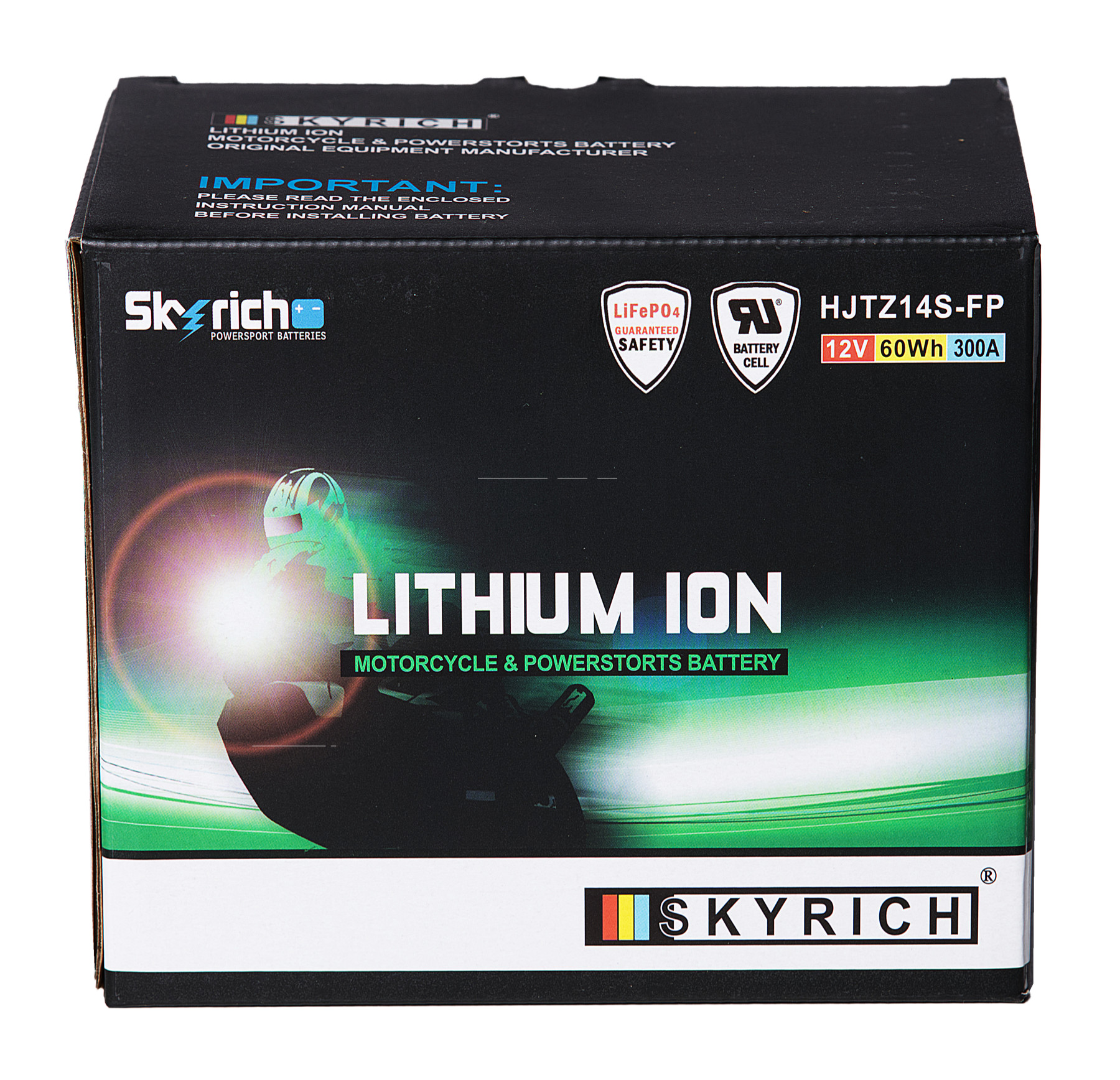 Batterie SKYRICH HJTZ14S-FP [150x87x93] 12,8V/5AH (10 Std.), 60 Wh, CCA: 300