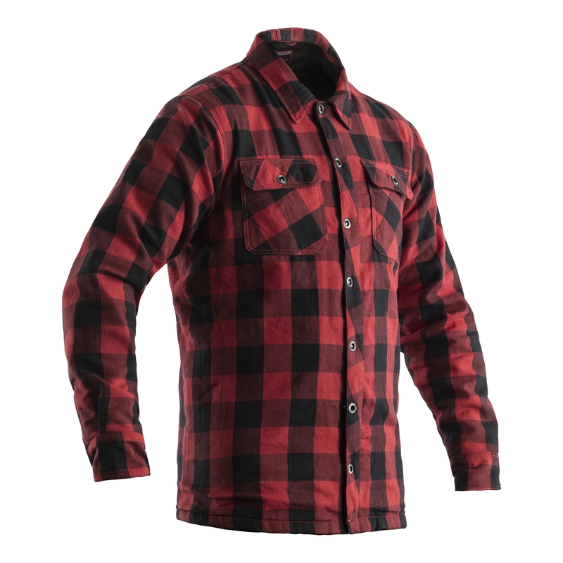 RST Lumberjack Reinforced CE Aramid Gefüttertes Textilhemd - Rot RST Lumberjack Reinforced CE Aramid Gefüttertes Textilhemd - Rot