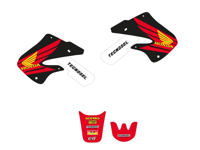 TECNOSEL Stickers Kit Team OEM passend für Honda 1998