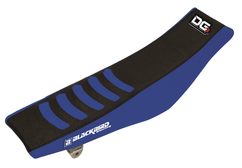BLACKBIRD Double Grip 3 Sitzbankbezug schwarz/blau passend für Yamaha YZ250F