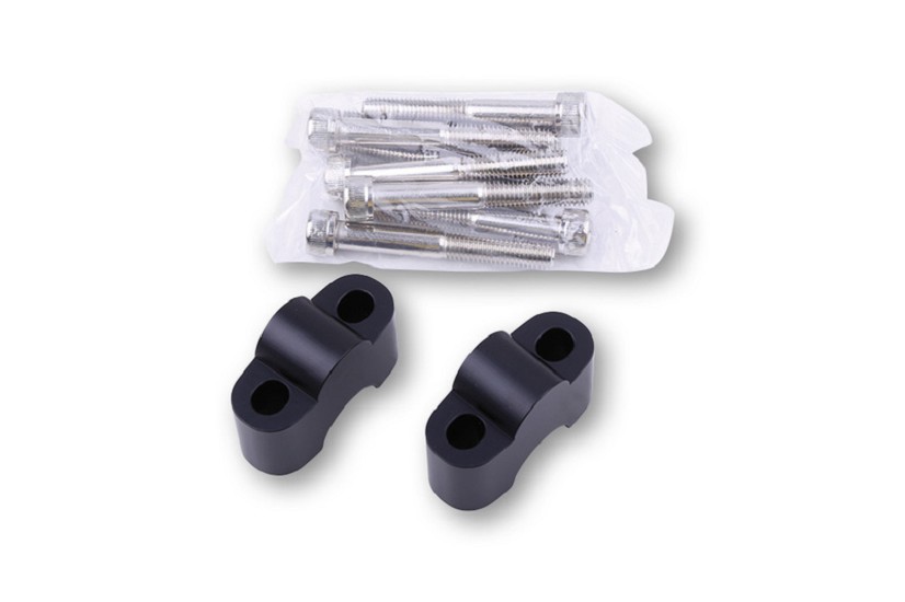 HIGHSIDER pro Distanz-Bock Set 25mm, schwarz