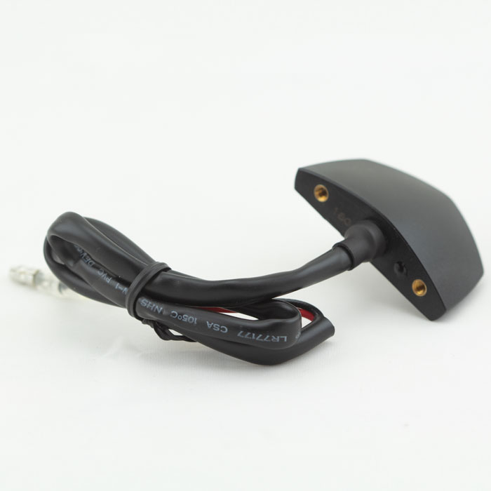 LED-Kennzeichenbeleuchtung Speed ABS schwarz