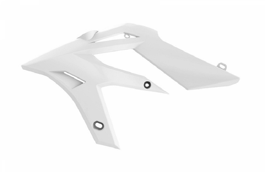 POLISPORT Kühlerspoiler seitlich Weiß Beta Xtrainer