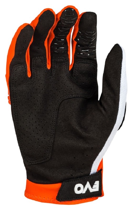 FLY RACING Evolution DST Podium Gloves - Rot/Weiß/Rot Iridium