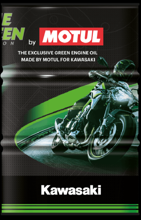 MOTUL passend für Kawasaki Lime Green 4T Motoröl - 10W40 208L MOTUL passend für Kawasaki Lime Green 4T Motoröl - 10W40 208L