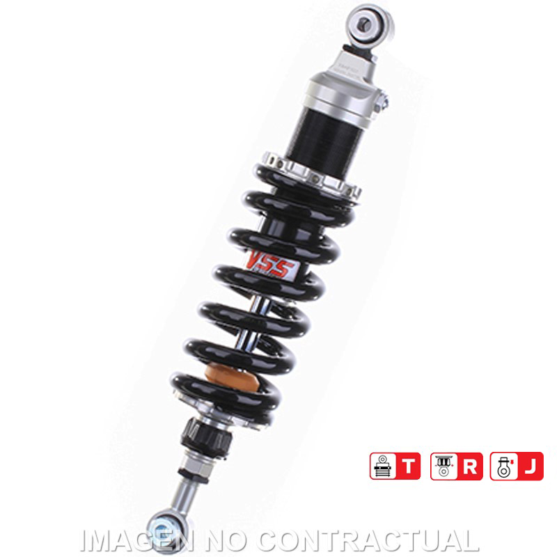 Federbein Z456-Serie Mono hinten passend für BMW R 1150 GS Adventure/ABS (02-05) MZ456-395TRJ-04-88