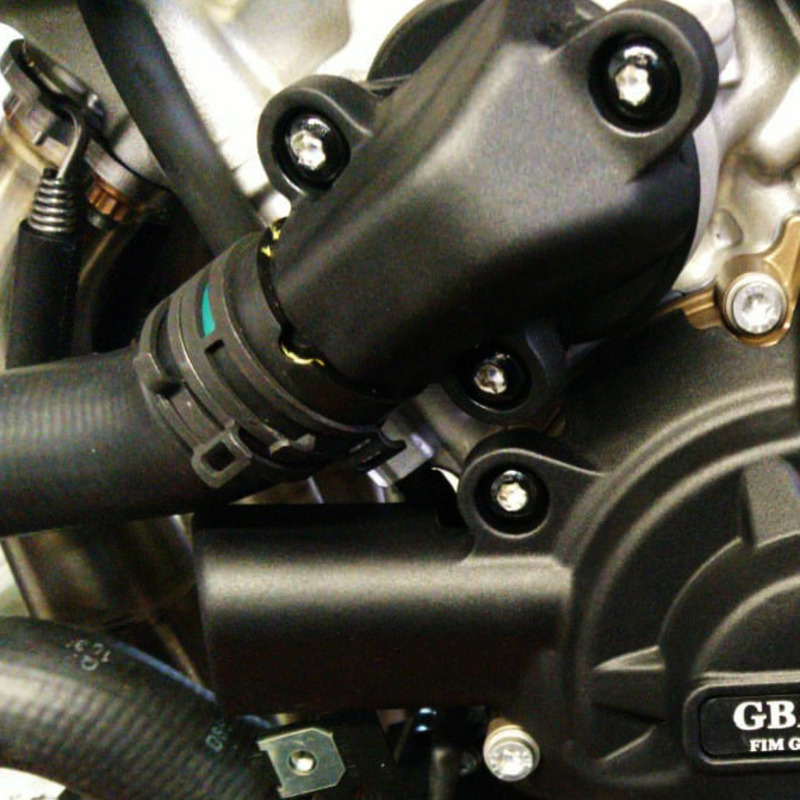 GB RACING Wasserpumpendeckelschoner passend für BMW S1000RR