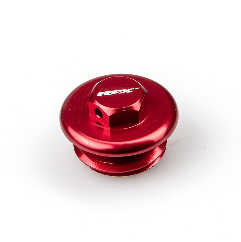 RFX Race Oil Filler Plug - Red