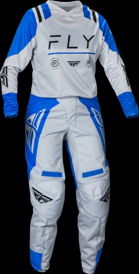 FLY RACING F-16 Damen-Hose - Grau/Blau