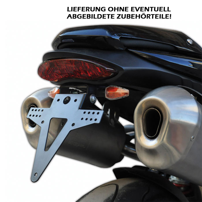 Kennzeichenhalter Kompatibel mit TRIUMPH Speed Triple 11-15