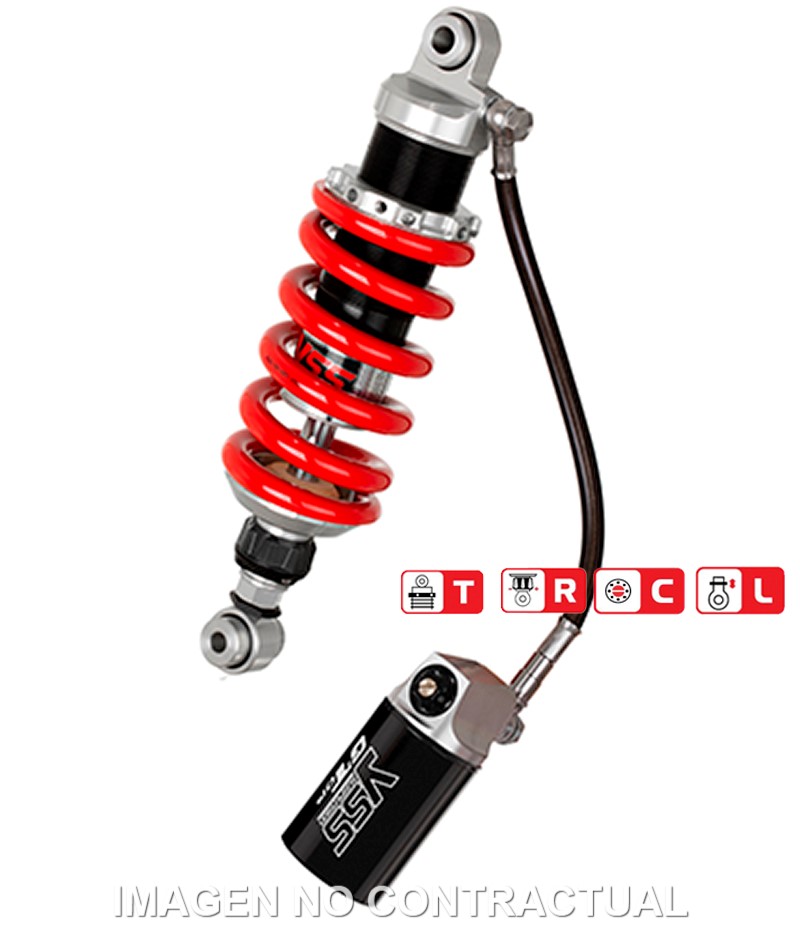 Federbein X456-Serie Mono hinten passend für Honda CBX 500 XA (17-18) MX456-310TRCL-61-858 Federbein X456-Serie Mono hinten passend für Honda CBX 500 XA (17-18) MX456-310TRCL-61-858