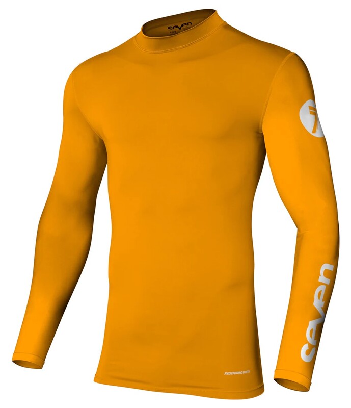 SEVEN Zero Kompressions Jugendtrikot - Orange SEVEN Zero Kompressions Trikot - Orange
