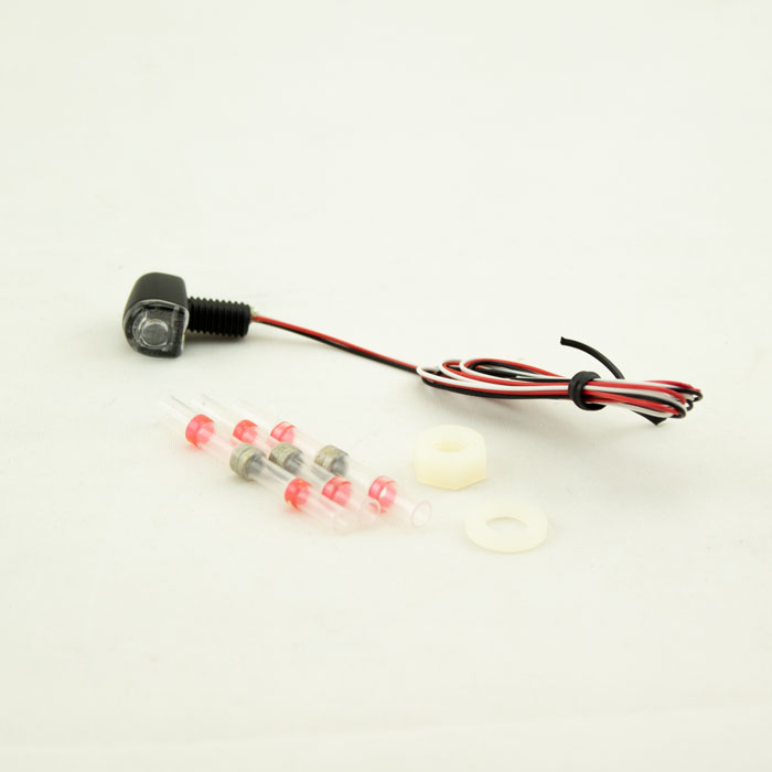 SMD-Rücklicht Fly Alu schwarz