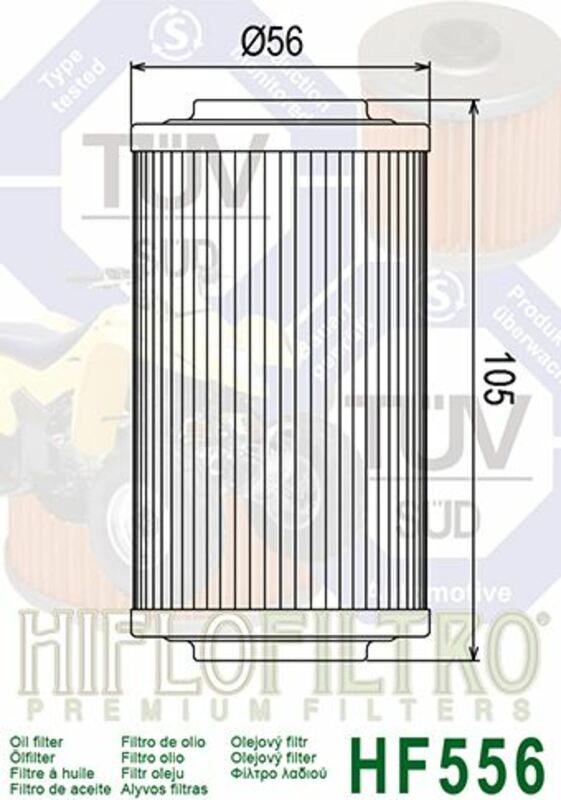 HIFLOFILTRO Ölfilter - HF556