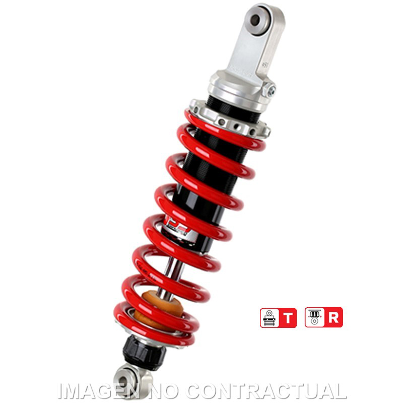 Federbein Z456-Serie Mono hinten passend für Suzuki DR 600/S (85-89) MZ456-350TR-10-85