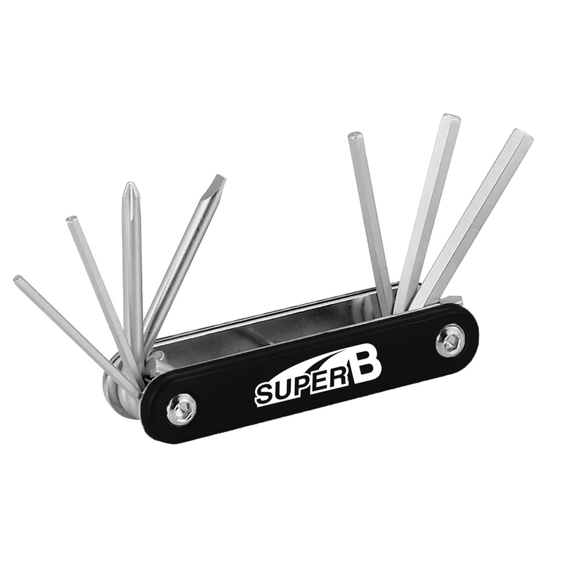 SUPER B 7 In 1 Folding Tool