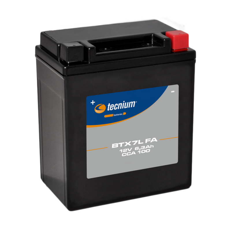 TECNIUM Wartungsfreie Batterie Werkseitig aktiviert - BTX7L