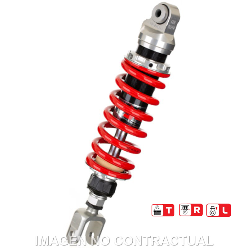 Federbein Z366-Serie Mono hinten passend für Suzuki SVF 650 Gladius (09-16) MZ366-315TRL-45-85