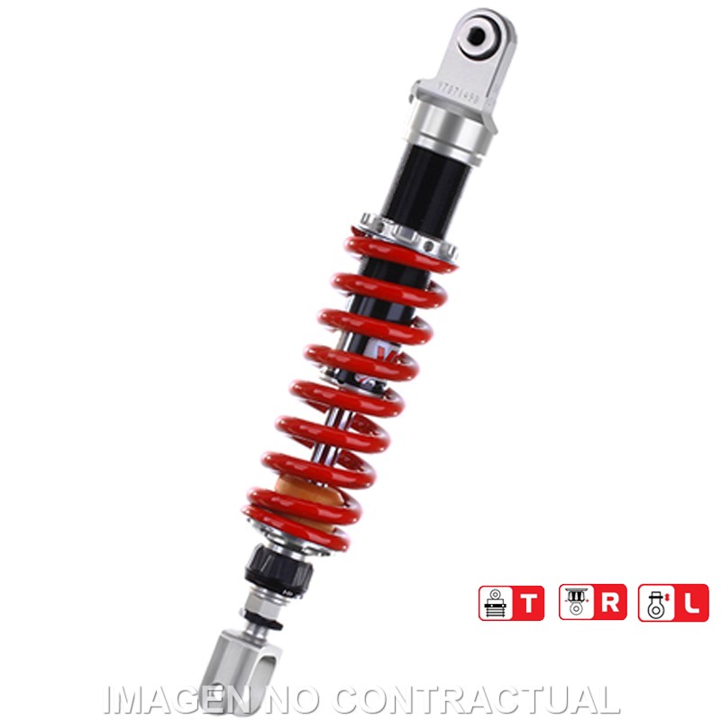 Federbein Z366-Serie Mono hinten passend für Honda XR 250 R (96-04) MZ366-400TRL-04-85