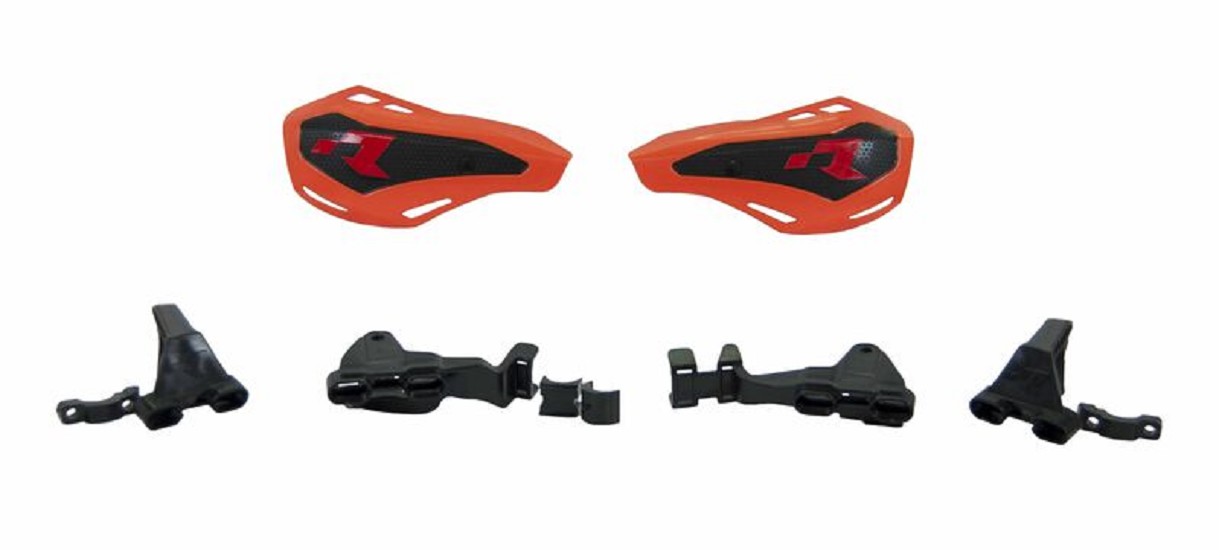 RACETECH HP1 Handprotektoren orange