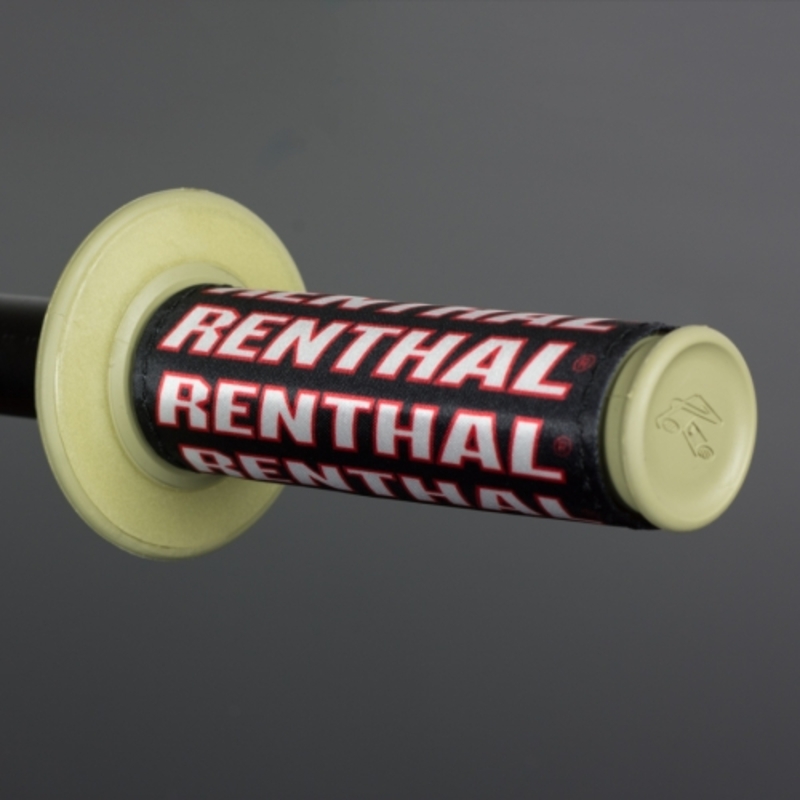 RENTHAL Clean Grips Griffschutz schwarz/rot RENTHAL Clean Grips Griffschutz schwarz/rot
