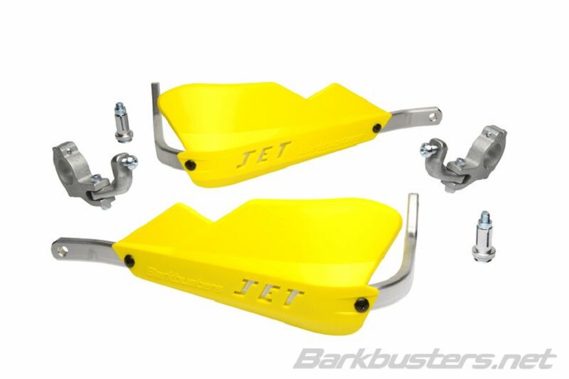 BARKBUSTERS Jet Handschutz Set Zweipunktbefestigung konisch Gelb BARKBUSTERS Jet Handschutz Set Zweipunktbefestigung konisch Gelb