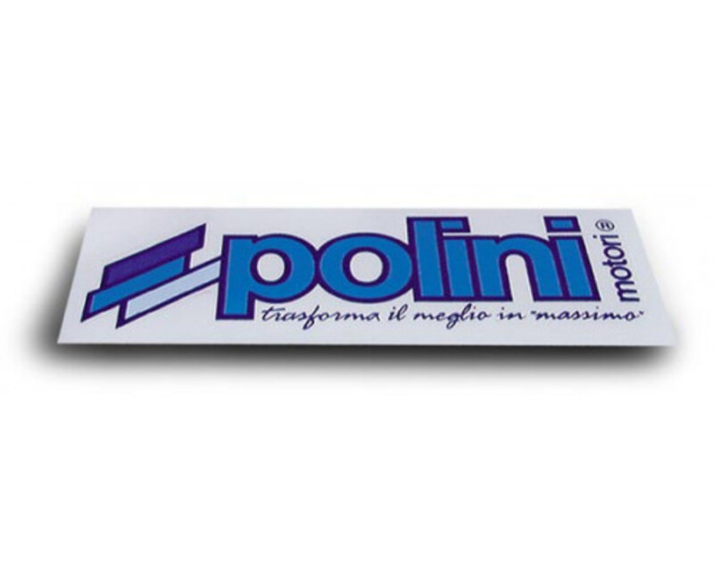 POLINI Aufkleber Polini 16 x 6cm POLINI Aufkleber Polini 12 x 4cm