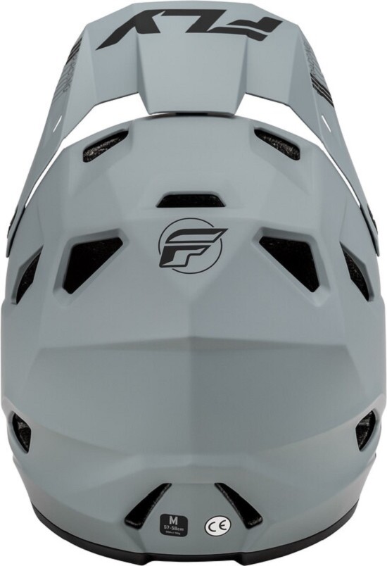 FLY RACING Rayce Fahrrad Helm - Mattgrau