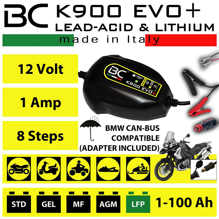 BC Batterieladegerät K900 EVO+ 12V CAN-Bus/LI