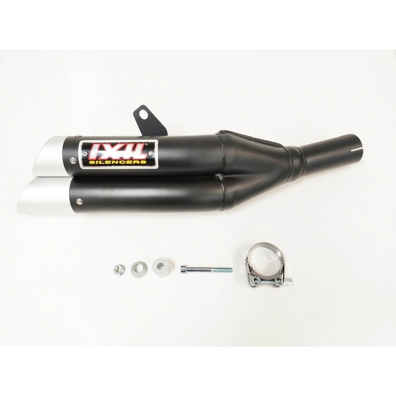 IXIL Hyperlow Endtopf Edelstahl schwarz / Endkappe Aluminium - XH6333XB IXIL Hyperlow Endtopf Edelstahl schwarz / Endkappe Aluminium - XH6333XB