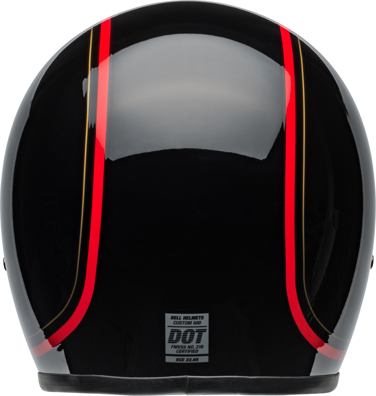 BELL Custom 500 Helm - Chief Gloss Black