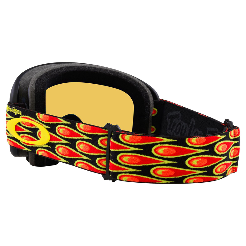 OAKLEY O Frame 2.0 Pro MX Goggle TLD Speed Blubbles Black - Fire Iridium Lens