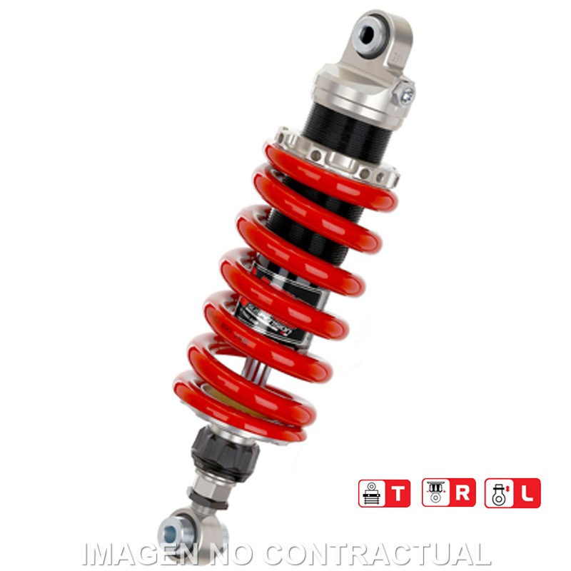 Federbein Z456-Serie Mono hinten passend für Honda CBF 1000 F (10-16) MZ456-310TRL-50-85
