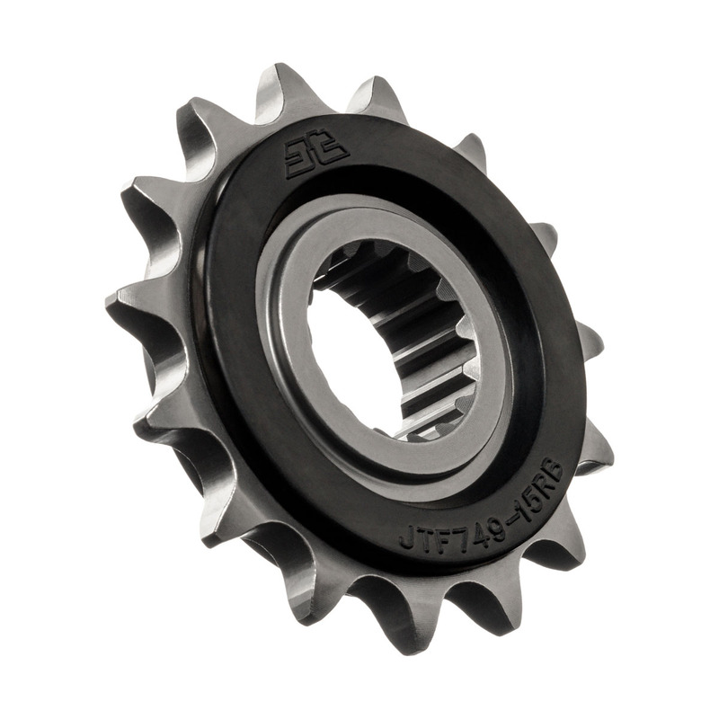 JT SPROCKETS geräuscharmes vorderes Stahlritzel 749 - 525