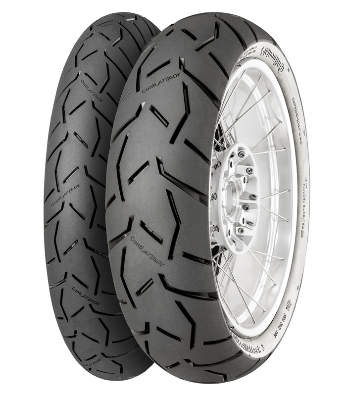 CONTINENTAL Reifen CONTITRAILATTACK 3 120/70 ZR 17 M/C (58W) TL CONTINENTAL Reifen CONTITRAILATTACK 3 120/70 ZR 19 M/C 60W TL