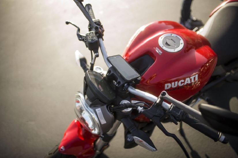 SP-CONNECT Moto Bundle fixed on Handlebar Samsung S9+ SP-CONNECT Moto Bundle fixed on Handlebar Samsung S7 Edge