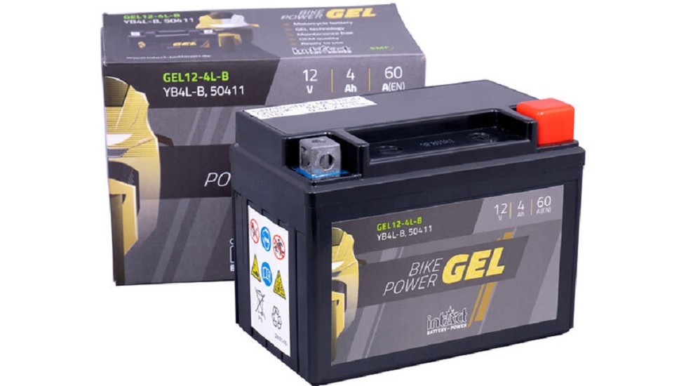 INTACT Bike Power-Batterie GEL YB4L-B