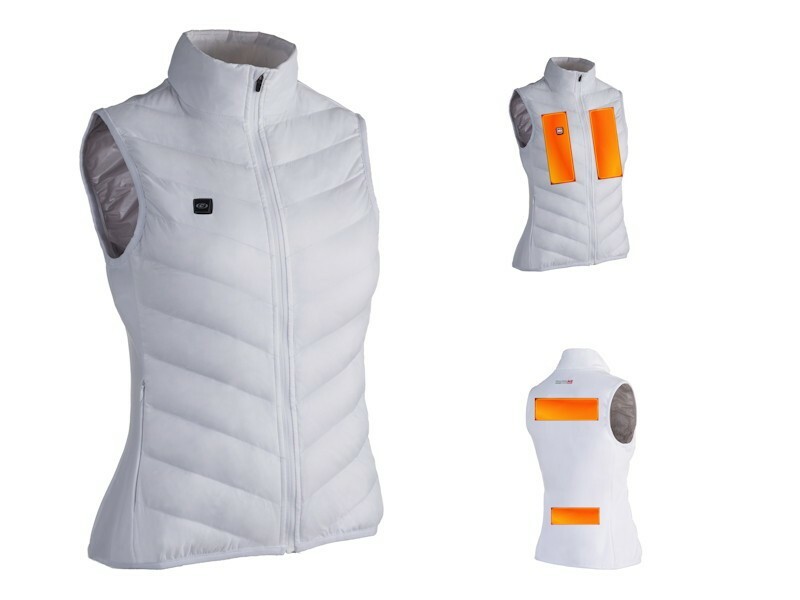 CAPIT WarmeMe Heizbare Veste Weiß Größe XS