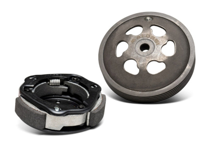 MALOSSI Delta System Klemme und Glocke Ø107mm - passend für Piaggio Motor