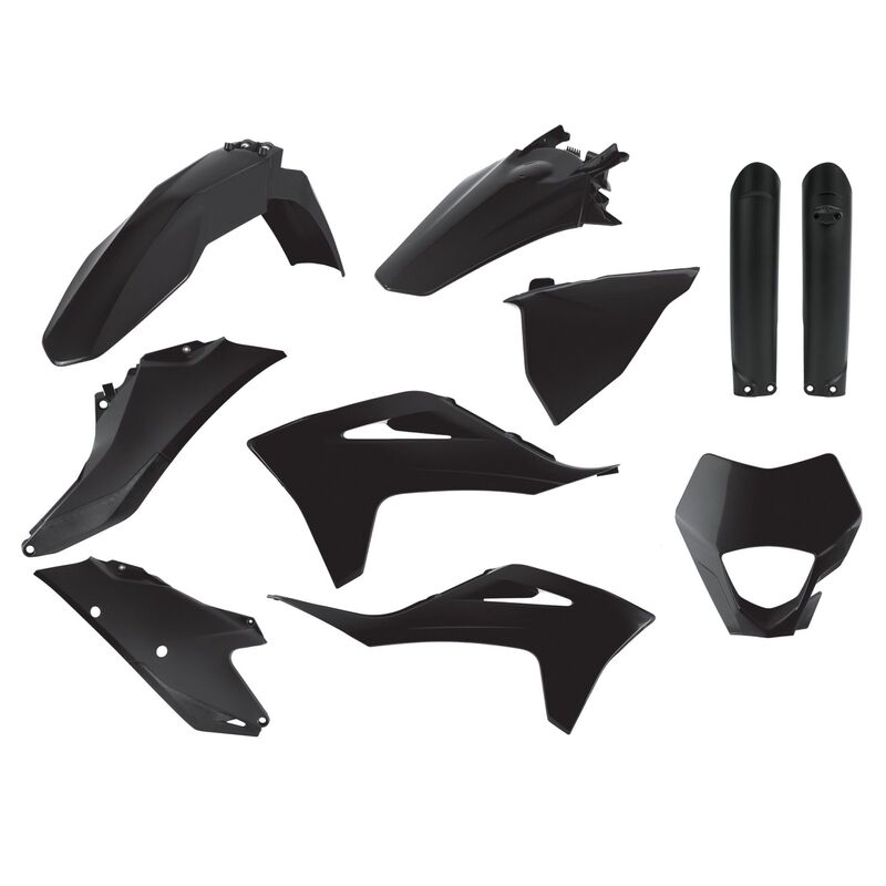 POLISPORT Plastic Kit Black Gas Gas EC POLISPORT Plastic Kit Black Gas Gas EC