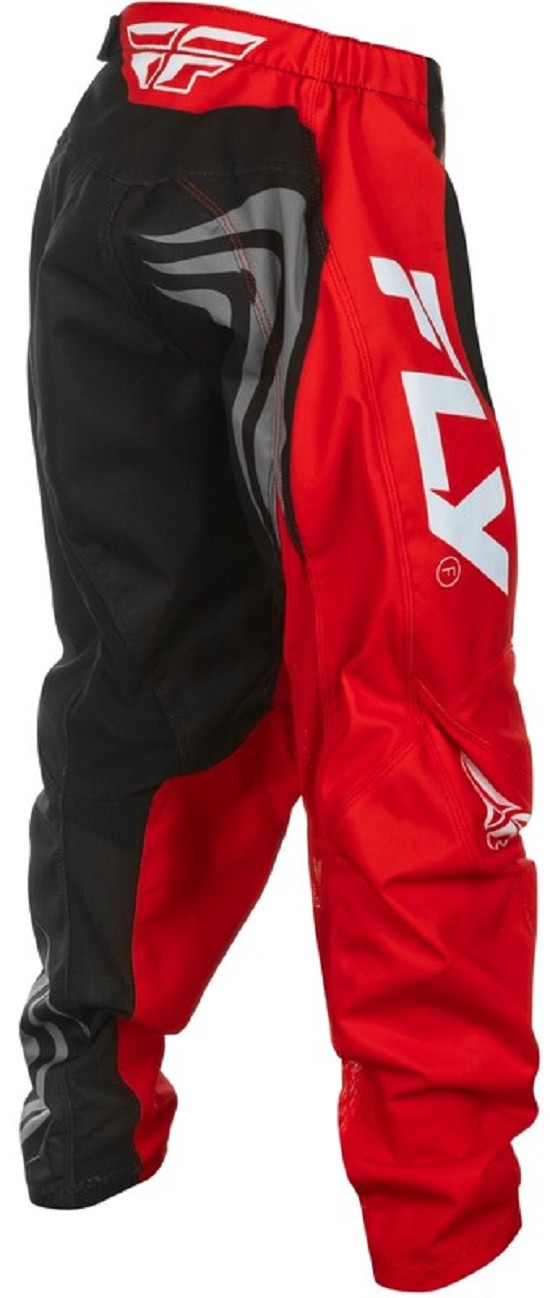 FLY RACING F-16 Jugendhose- Schwarz/Rot/Weiß
